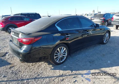 2020 Infiniti Q50 Luxe from USA, damaged, VIN JN1EV7AP7LM207559